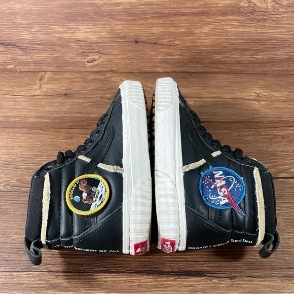 VANS SK8-Hi 46 MTE DX ‘Space Voyager’ Black Leather Sneakers Women’s Size 7.5 - Picture 2 of 10